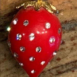 NWOT Juicy Couture Strawberry Necklace